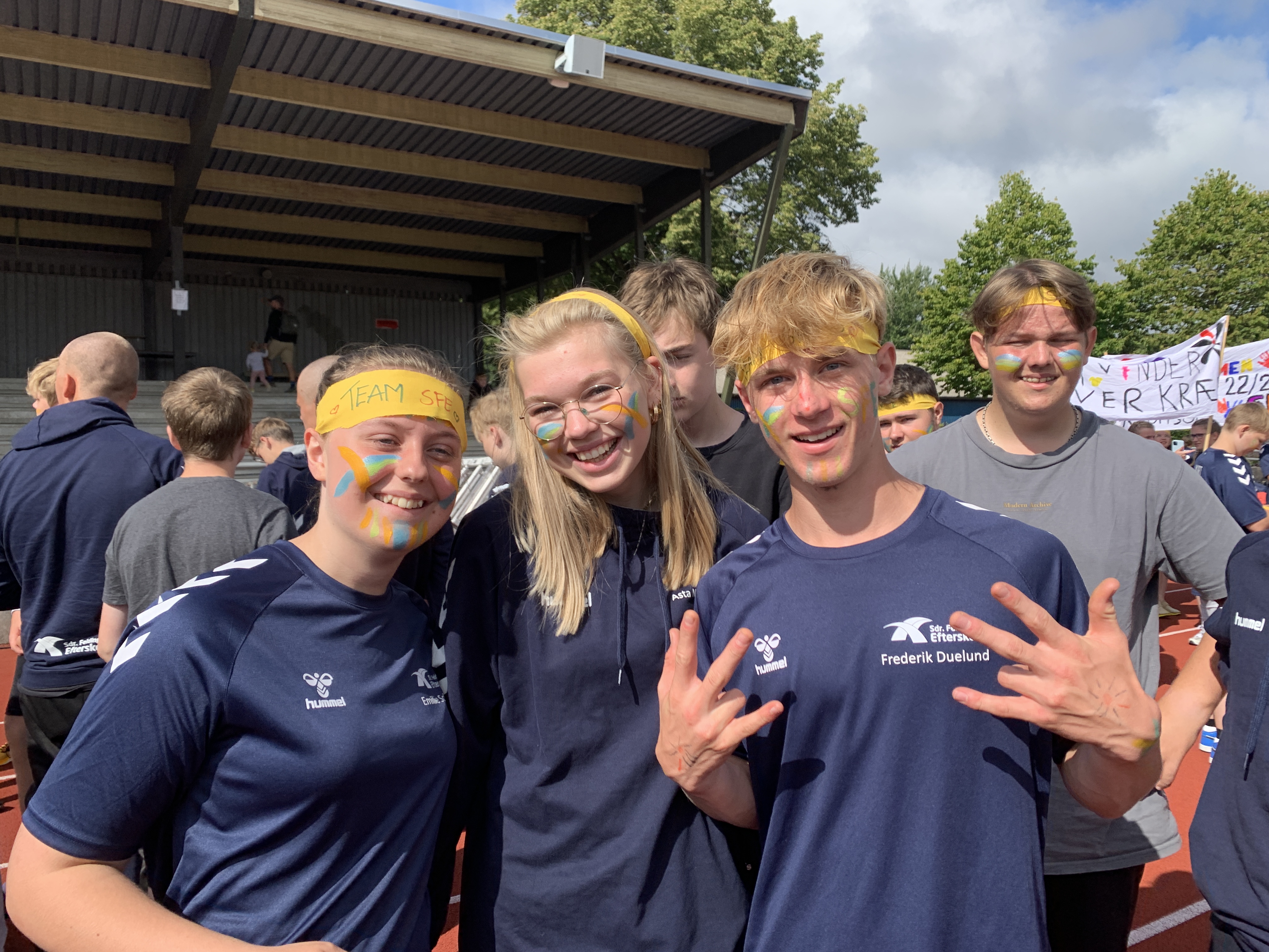 Unge på efterskole for ordblindhed