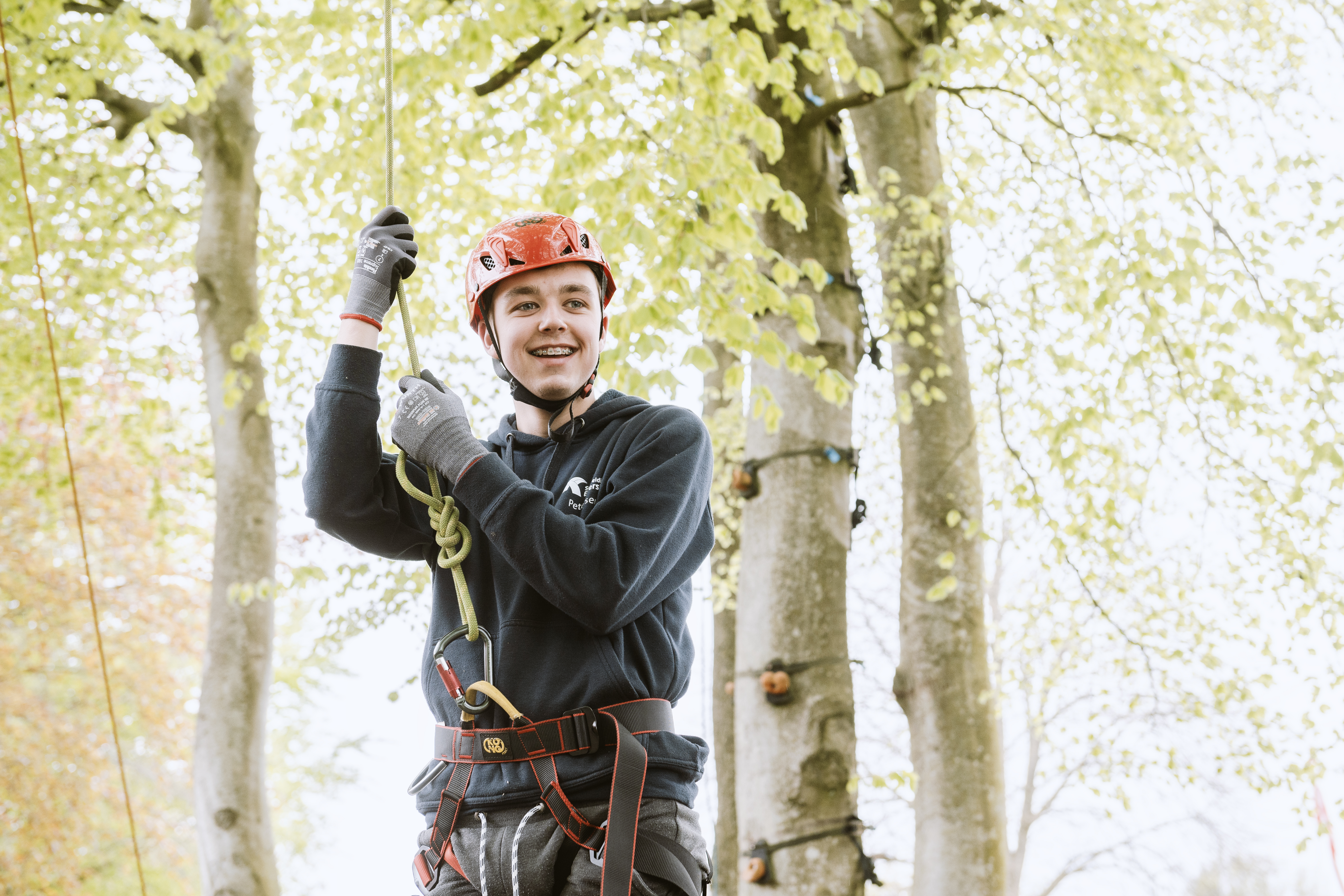 Adventure på efterskole i Jylland
